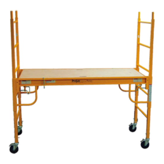 SCAFFOLD-29"X39" 1/2 SECTION STEEL (SET)